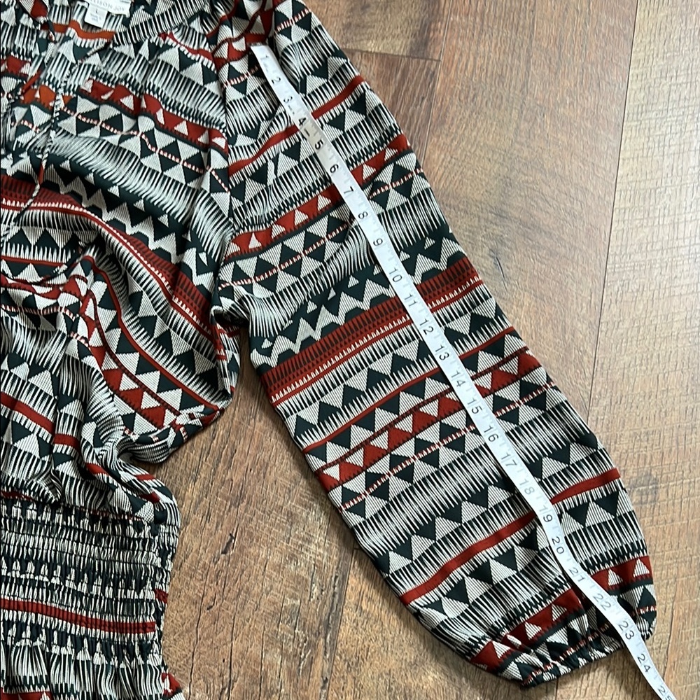 Geometric Patterned Dress - Picture 6 of 7